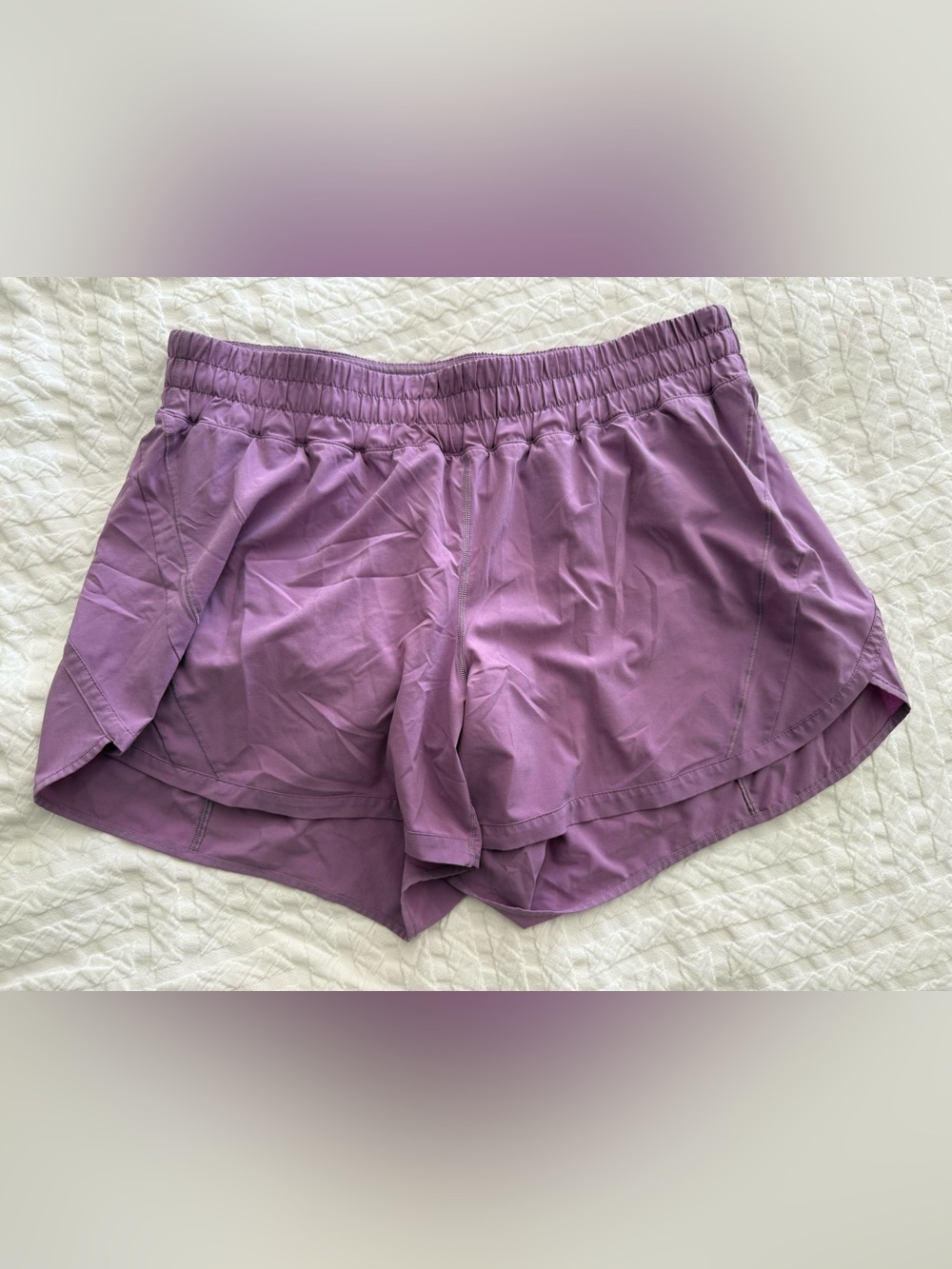 lululemon athletica Lavender Athletic Running Shorts